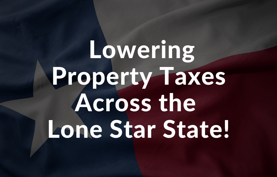 Lowering Taxes Across Texas