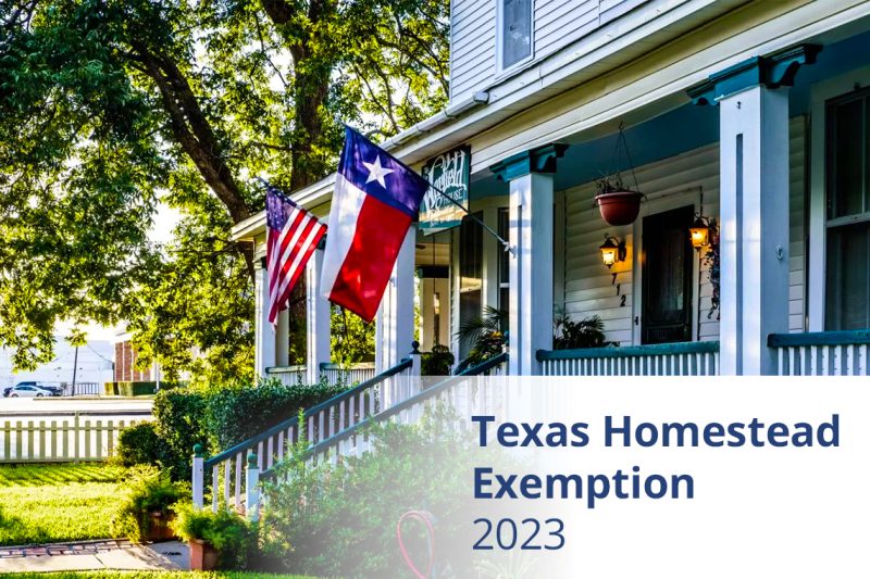 Texas Homestead Exemptions, 2023 Updates Gill, Denson & Company Tax